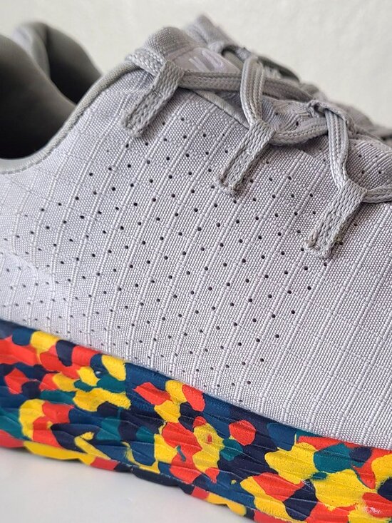 Nobull Allday Gray Arctic Wild Marigold Sneaker Men US9 Ripstop Running Gym main image 8